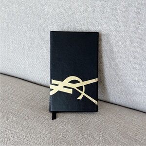 YSL Beauty Black Mini Journal Notebook